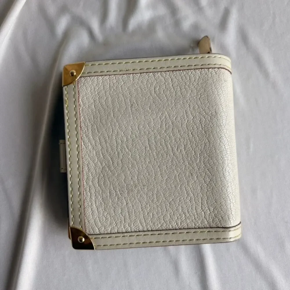 Louis Vuitton Suhali Leather Compact Zippy Wallet - Serial M12057